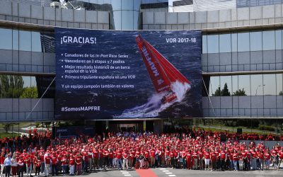 The MAPFRE team, Best result ever for spain In the VOR