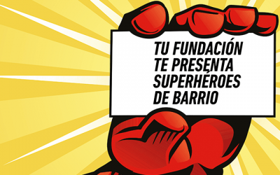 Sua fundação apresenta super-heróis do bairro