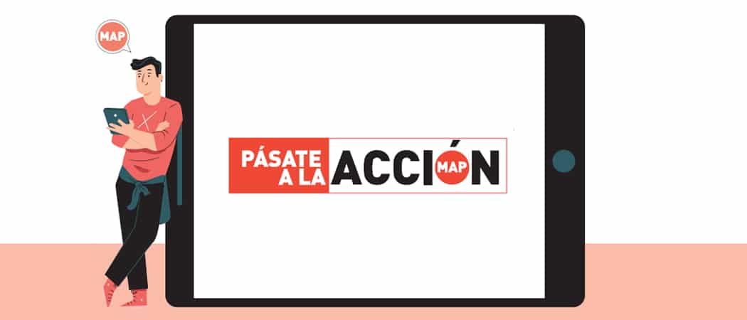 Pásate a la acción