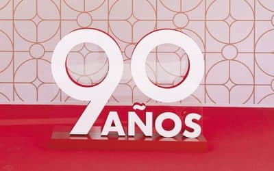 “90 anos fazendo história”