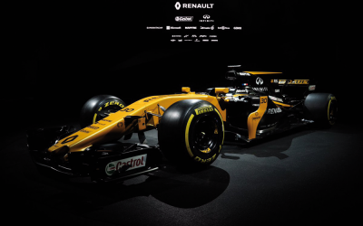 We sponsor the Renault formula 1 team